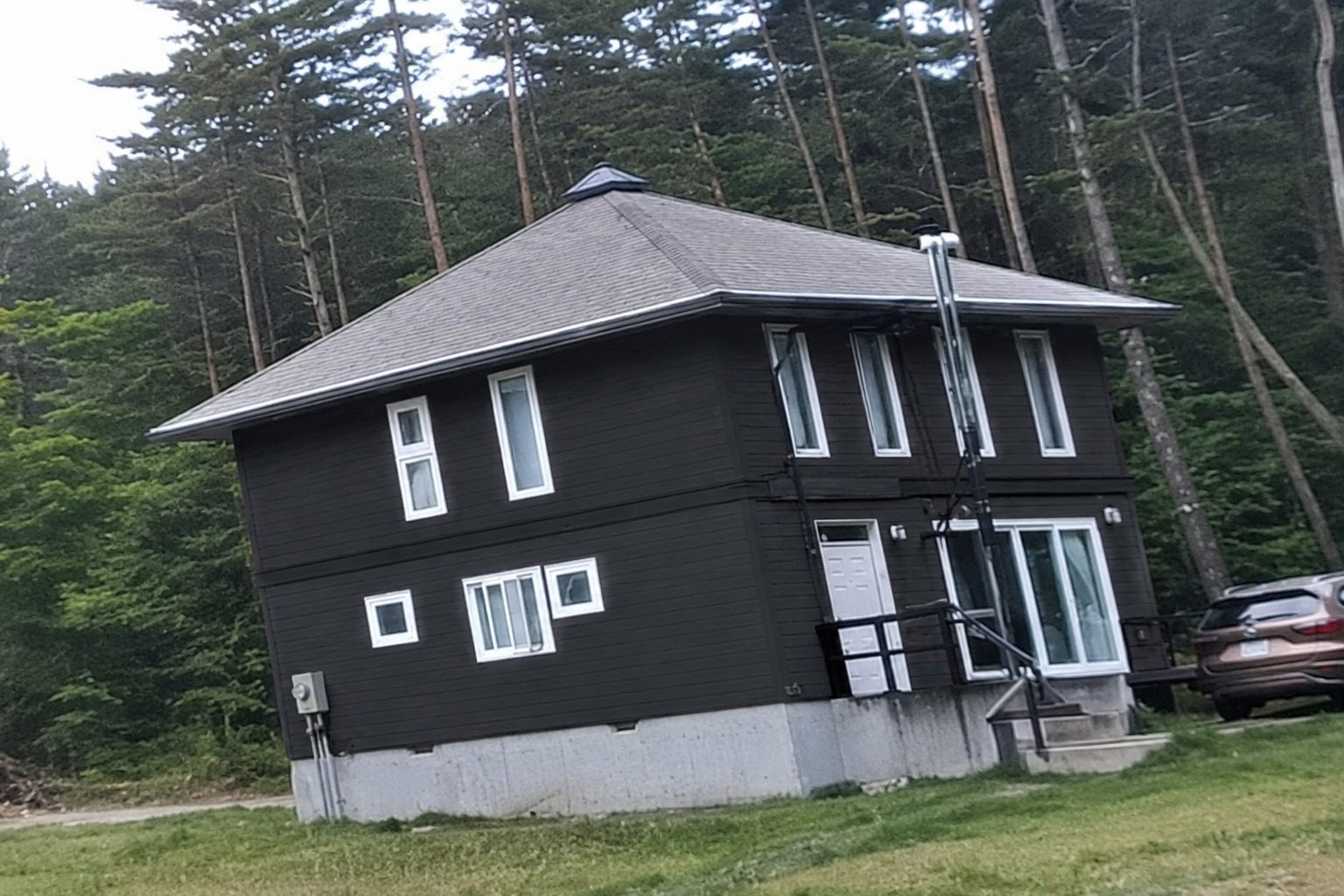 Water building exterior, part of the MA property
